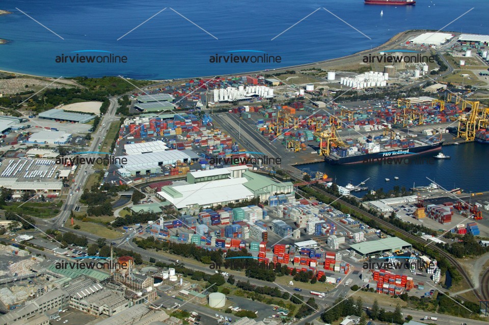 Aerial Photography Port Botany and Brotherson Dock Airview Online