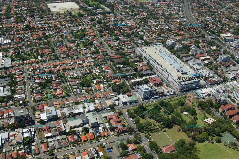 Aerial Photography Burwood Park and Westfield - Airview Online