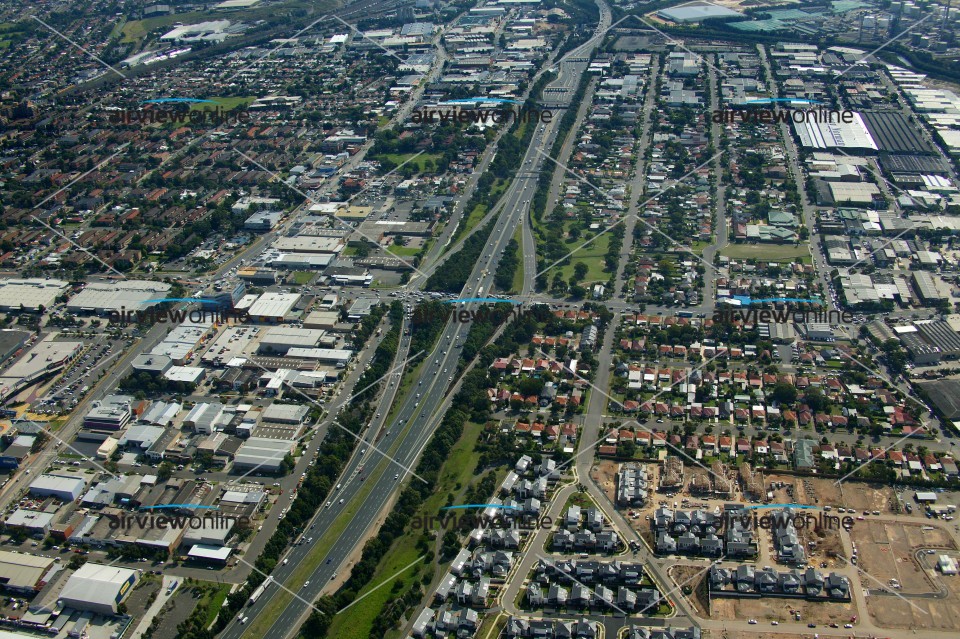 Aerial Image of M4 western Motorway Junction