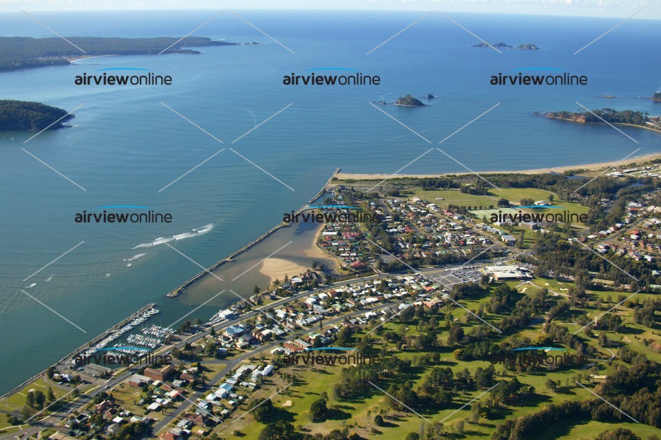 Aerial Photography Batemans Bay Marina Airview Online