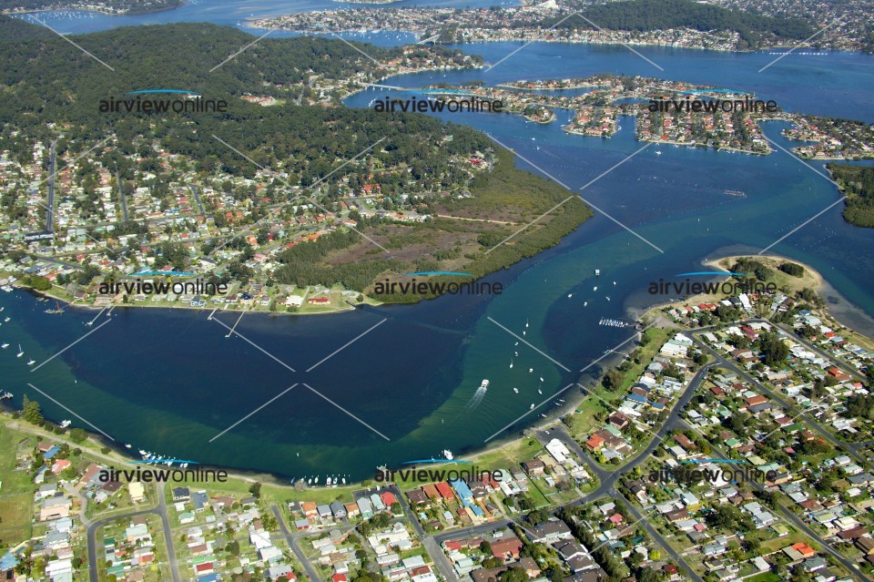 Aerial Photography Davistown to Empire Bay Airview Online