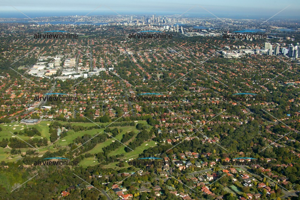 Aerial Photography Roseville Golf Course Airview Online