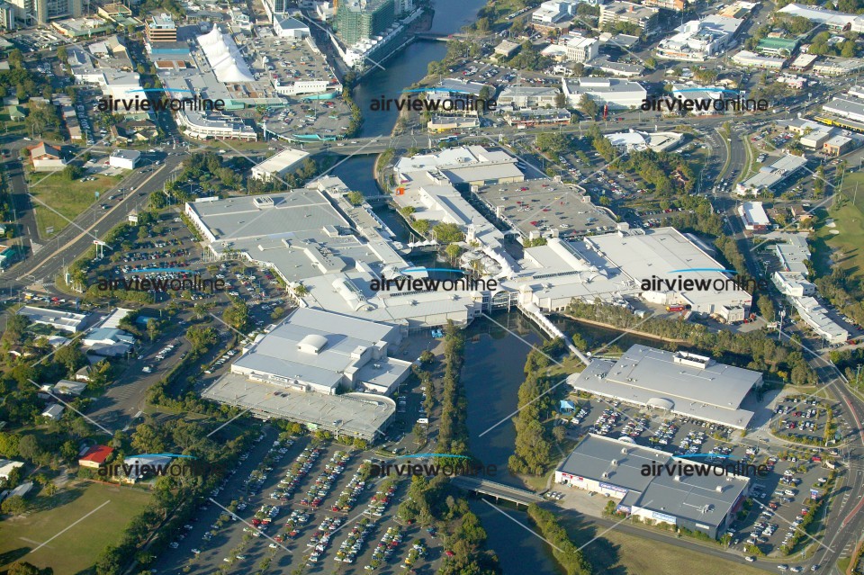 Aerial Photography Maroochydore Sunshine Plaza and Plaza Parade ...