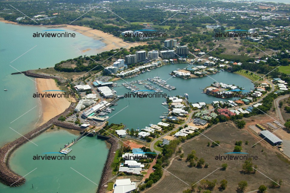 Aerial Photography Cullen Bay Marina, Darwin Airview Online