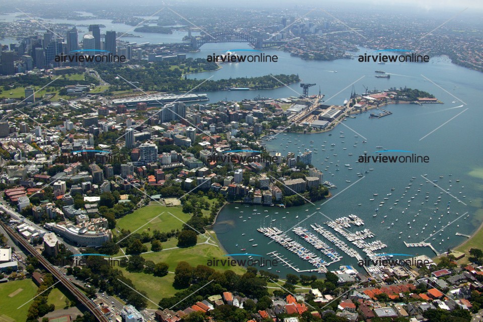 Aerial Photography Darling Point to City Airview Online