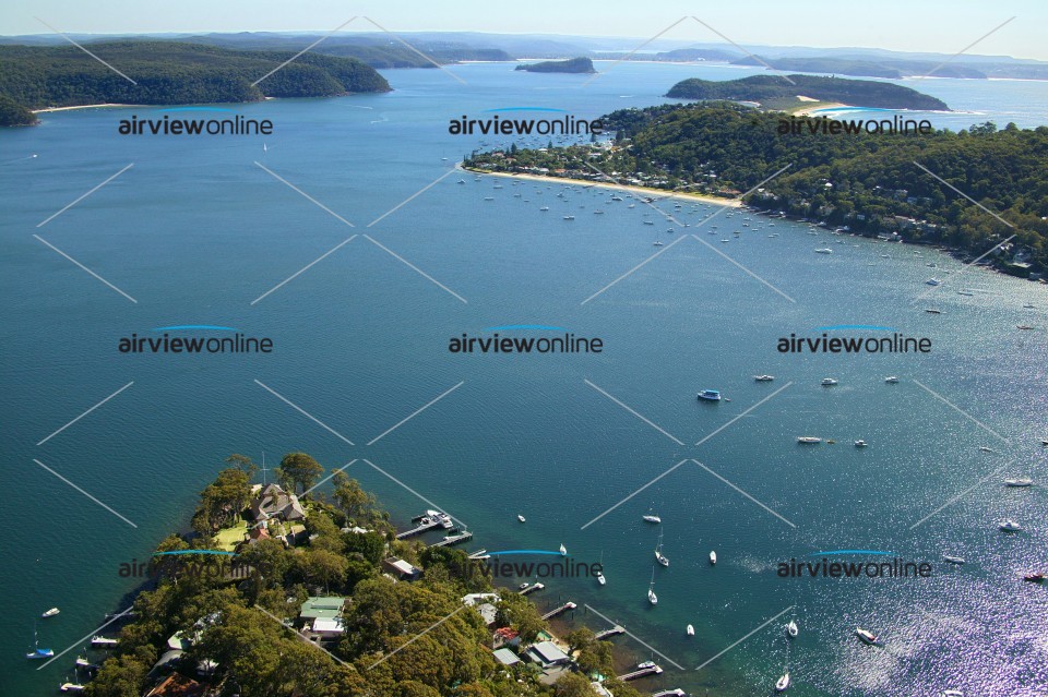 Aerial Photography Stokes Point and Careel Bay Airview Online