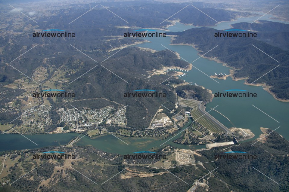 Aerial Photography Looking over Lake Eildon Airview Online