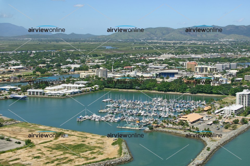 Aerial Photography Breakwater Marina, Townsville Airview Online