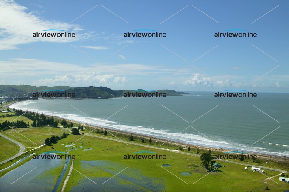Aerial Photography Poverty Bay, Gisborne Airview Online