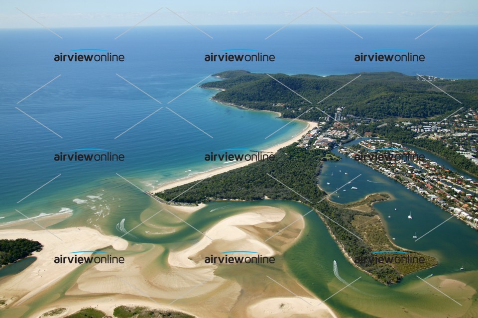 Aerial Photography North Head, Noosa Inlet and Noosa National Park