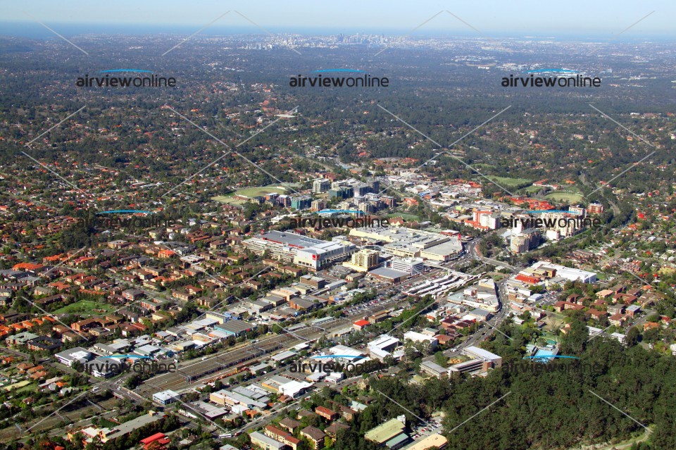 Aerial Photography Hornsby to Sydney Airview Online