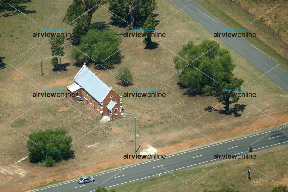 Aerial Photography Rogers Street and Wollombi St in Broke Airview Online