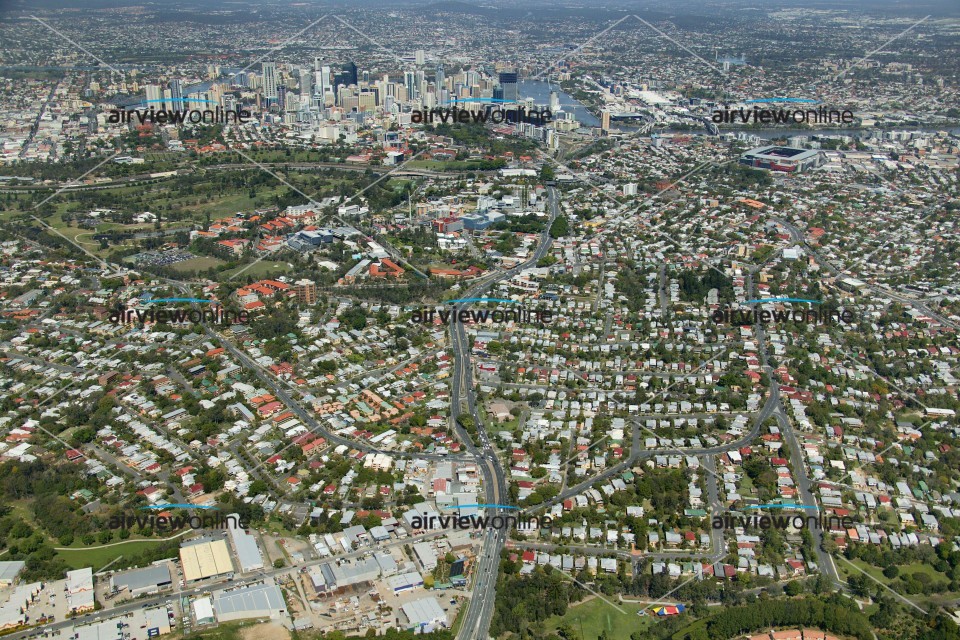 Aerial Photography Kelvin Grove, Brisbane Airview Online