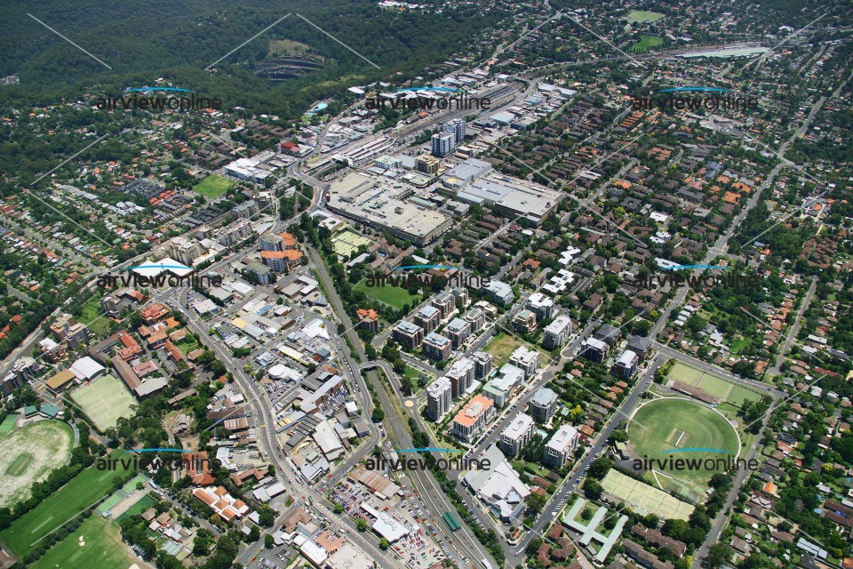 Aerial Photography Hornsby, NSW Airview Online
