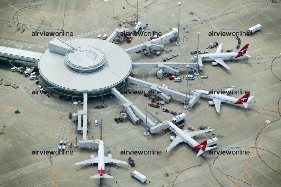 Aerial Image of Qantas Link Close Up
