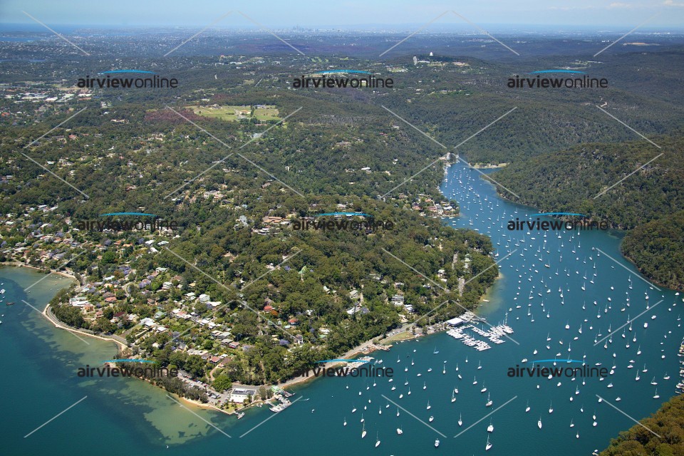Aerial Photography Church Point, NSW Airview Online