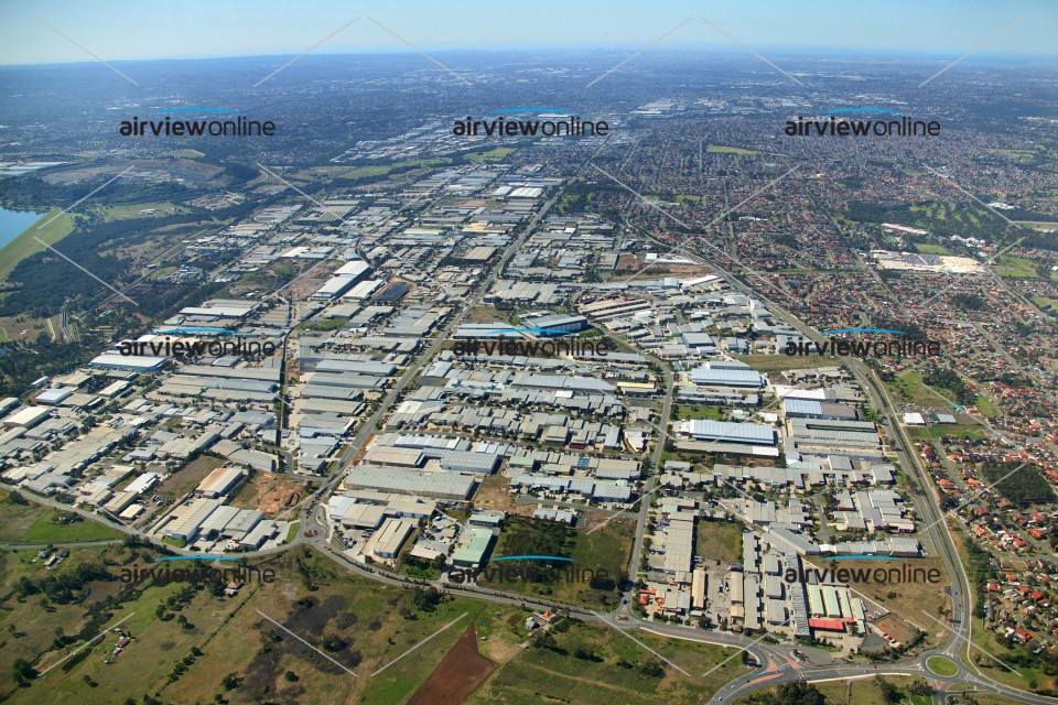Aerial Photography Wetherill Park Industrial Airview Online