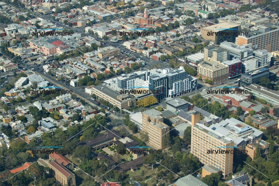 Aerial Photography Carlton Detail, Melbourne Airview Online