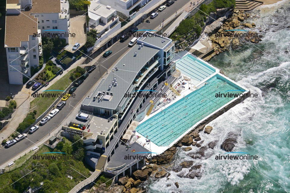 Aerial Image of Bondi Icebergs