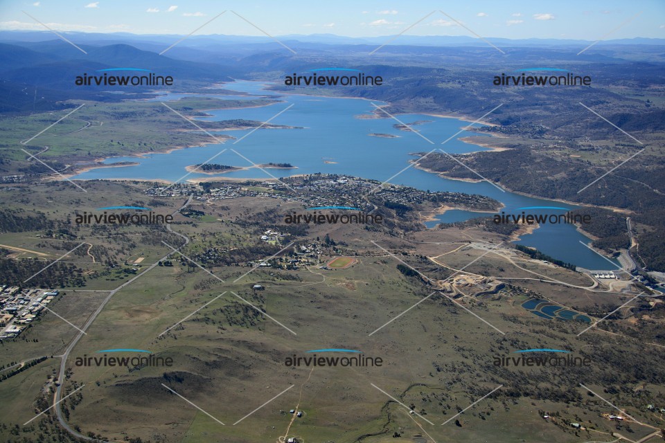 Aerial Photography Lake Jindabyne, NSW Airview Online