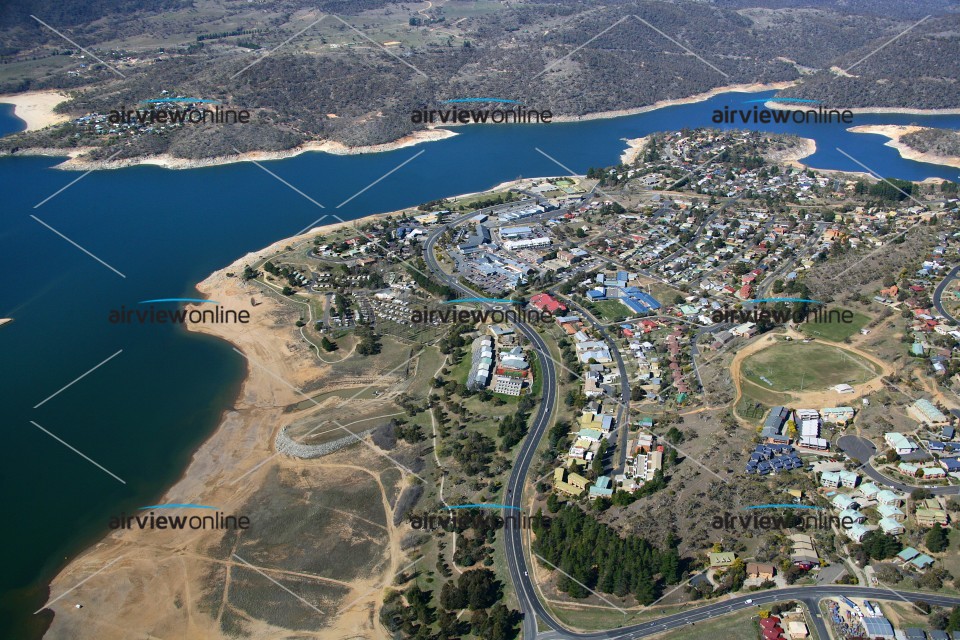 Aerial Photography Jindabyne Village, NSW Airview Online