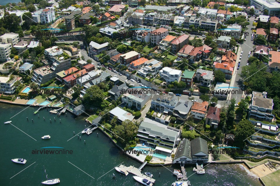 Aerial Photography McMahons Point homes Airview Online