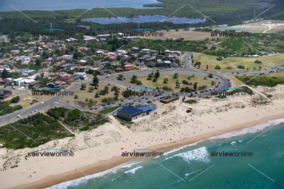 Aerial Photography Wanda Beach SLSC, NSW Airview Online