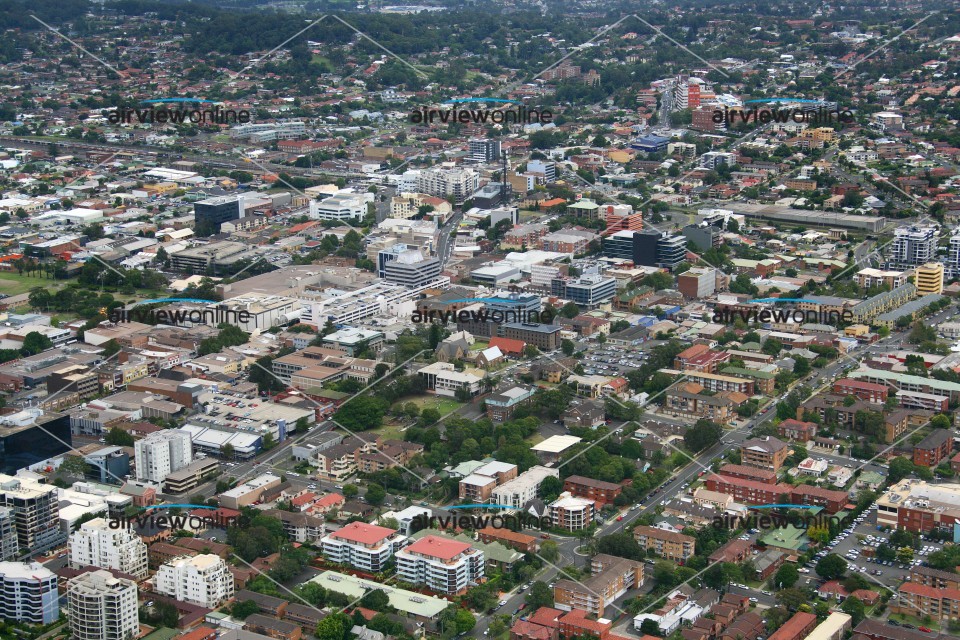 Aerial Photography Wollongong City Centre - Airview Online