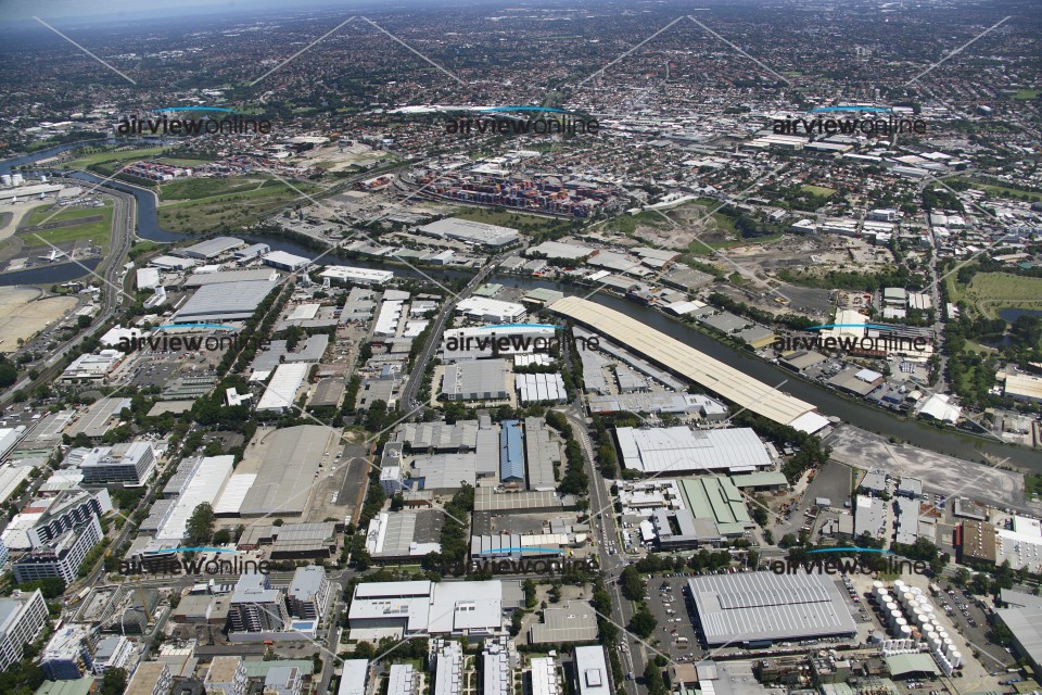 Aerial Image of Alexandra Canal, Mascot