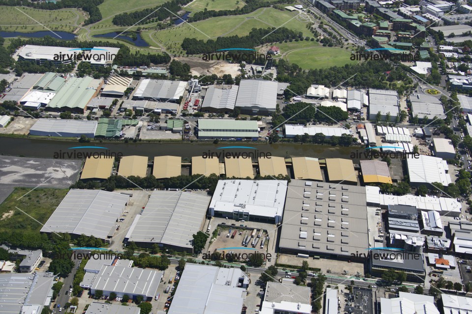 Aerial Image of Alexandria Wool Sheds
