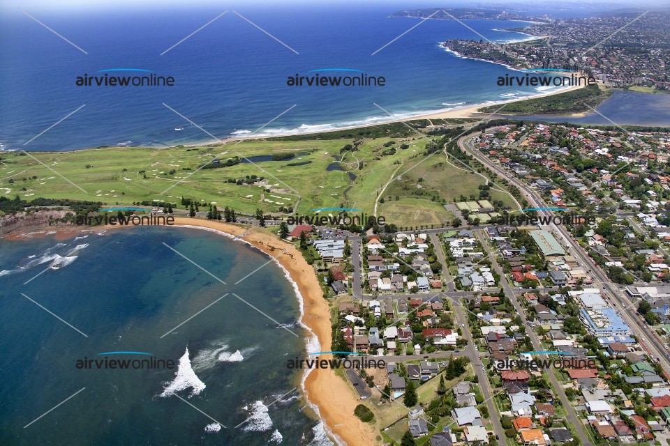 Aerial Image of Collaroy Basin, NSW