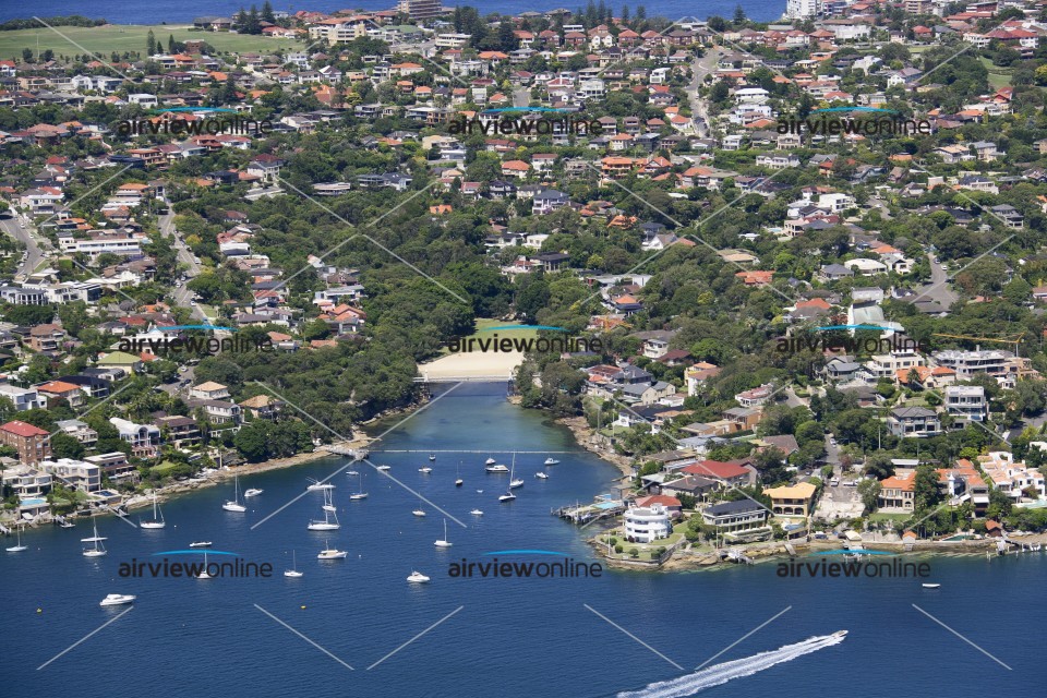 Aerial Image of Parsley Bay, Vaucluse