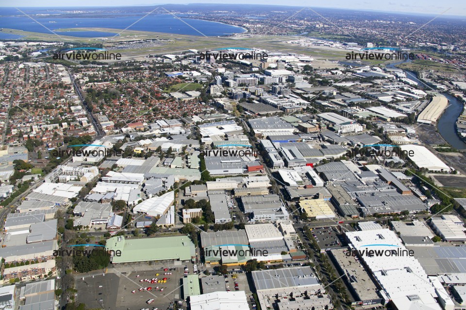 Aerial Image of Industrial Beaconsfield and Macot