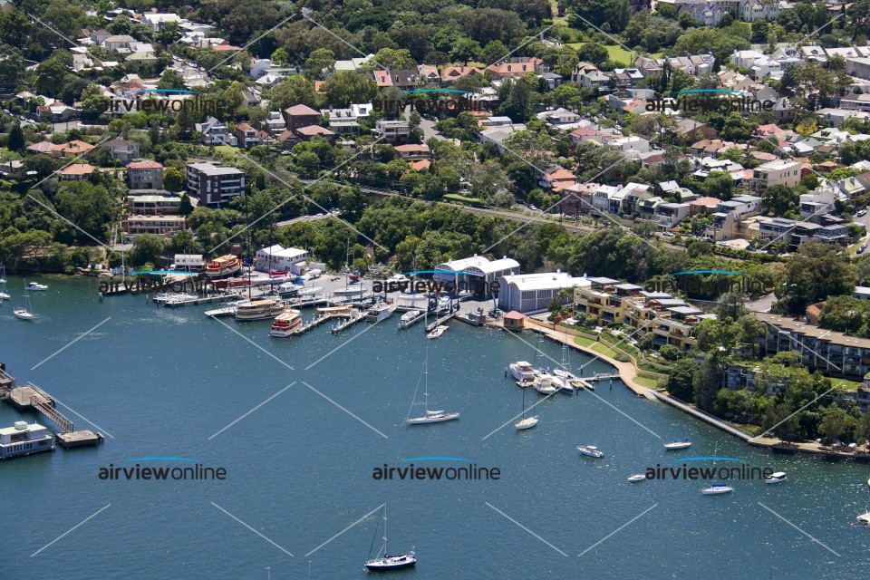 Aerial Image of Noakes Boatyard, North Sydney