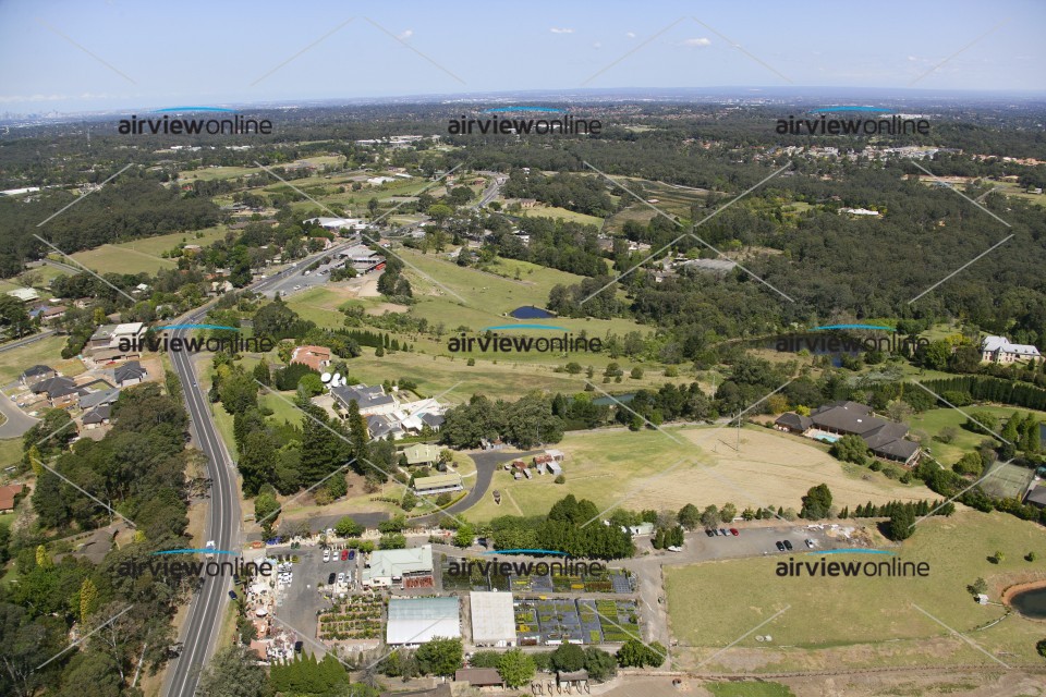 Aerial Photography Dural, Old Northern Road Airview Online