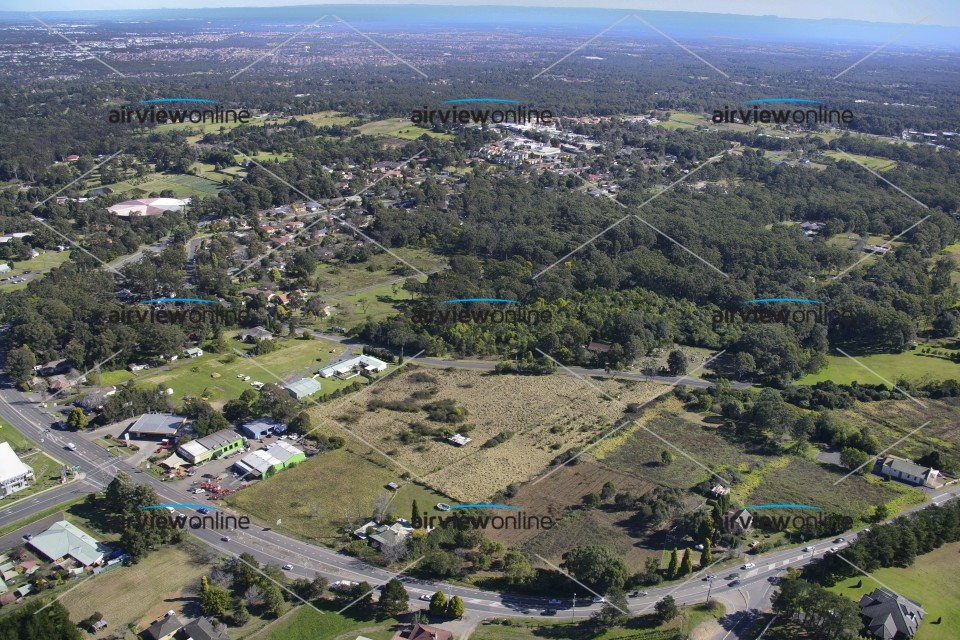 Aerial Photography Dural and Round Corner Airview Online