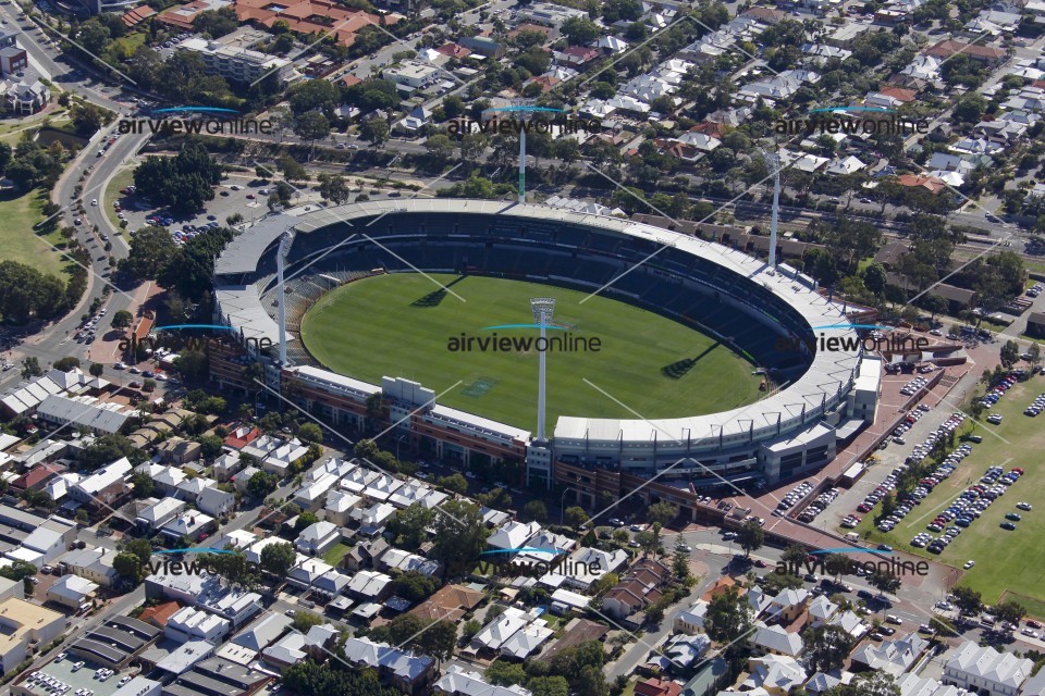 Aerial Photography Subiaco Oval, Perth Airview Online