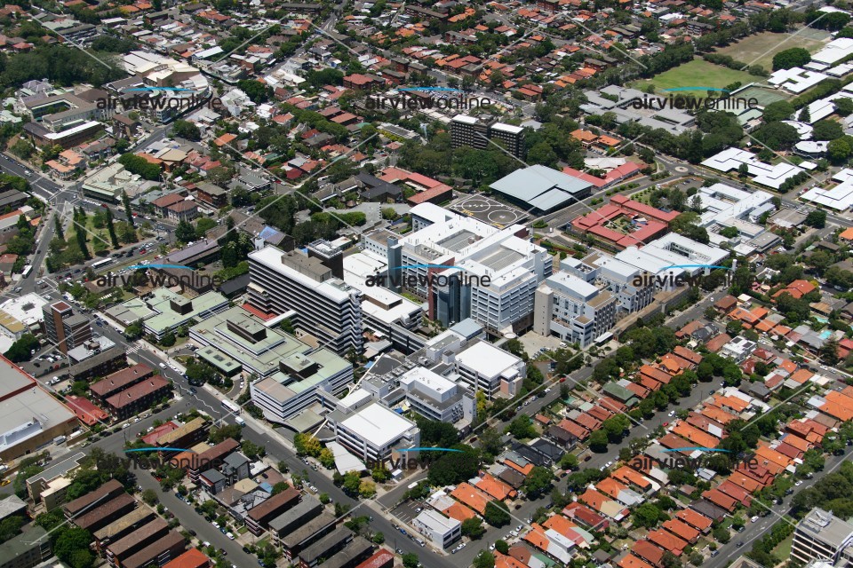 Aerial Photography Prince of Wales Hospital Randwick Airview Online