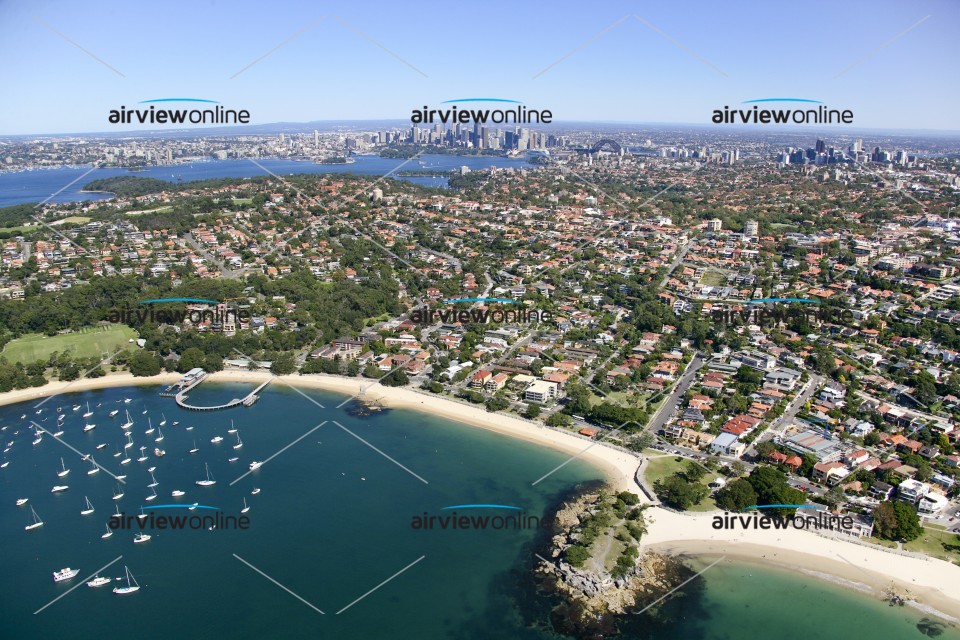 Aerial Image of Balmoral Beach to Sydney