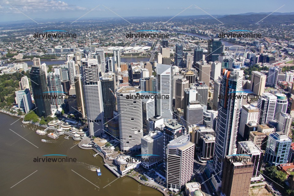 Aerial Image of Brisbane, CBD