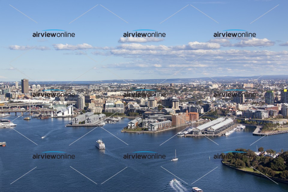 Aerial Image of Pyrmont, Sydney