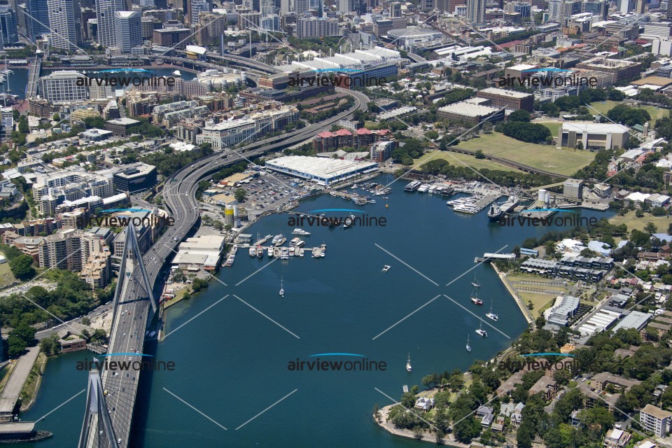 Aerial Image of Blackwattle Bay, Sydney