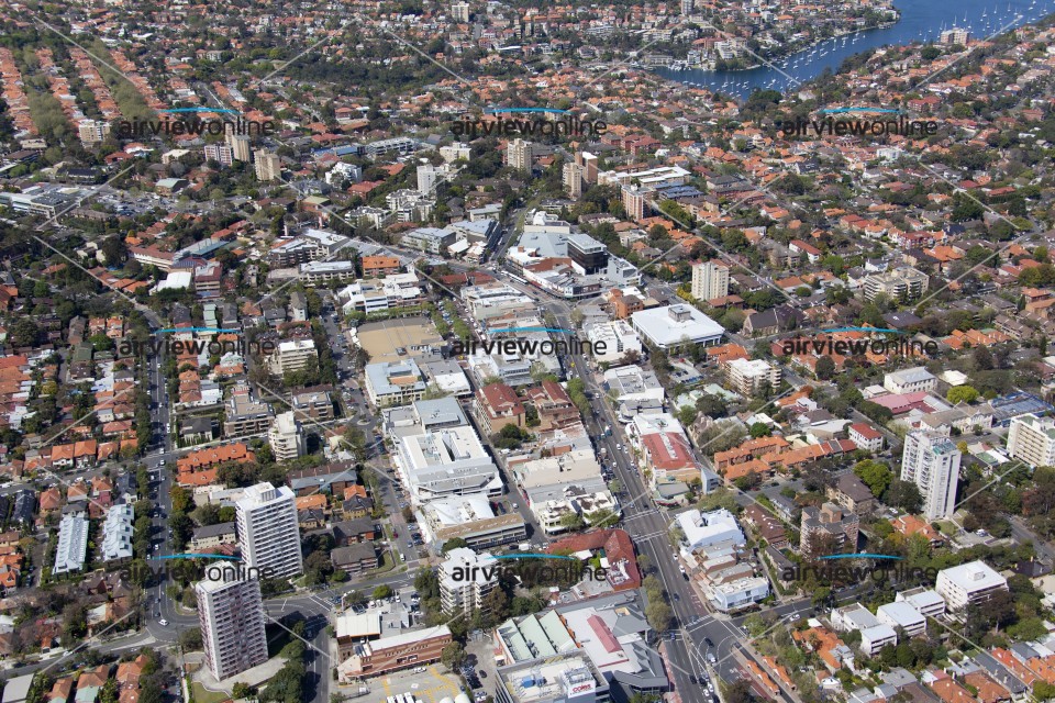 Aerial Image of Neutral Bay Shopping Centre