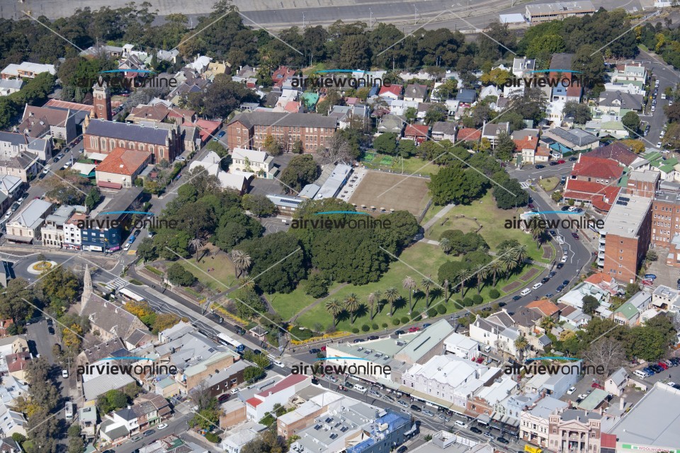 Aerial Image of Gladstone Park, Balmain