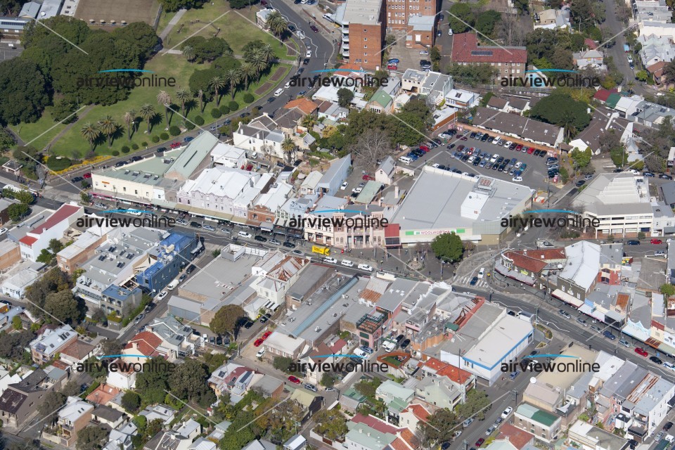 Aerial Image of Balmain Shopping Centre