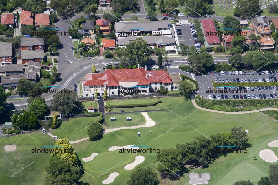 Aerial Image of Manly Golf Club, Balgowlah Road, Manly