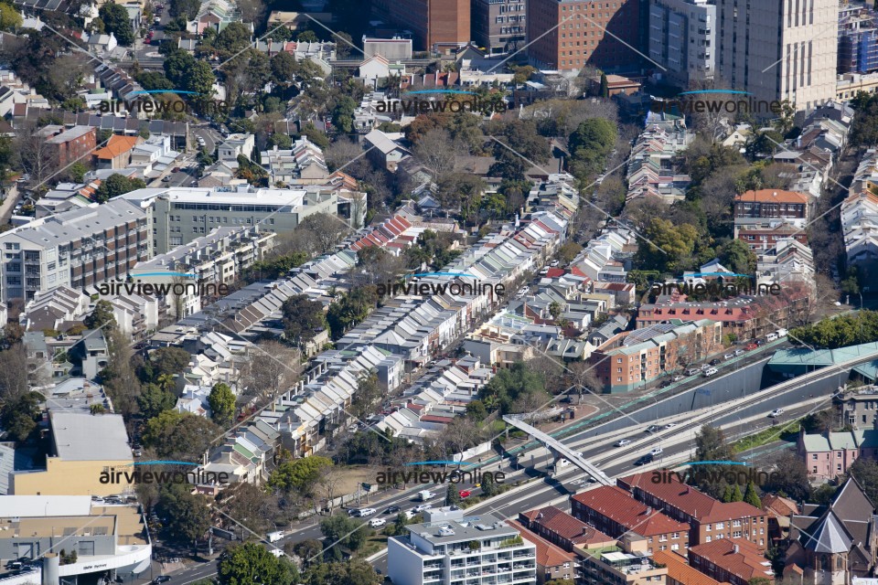 Aerial Image of Darlinghurst Terraces