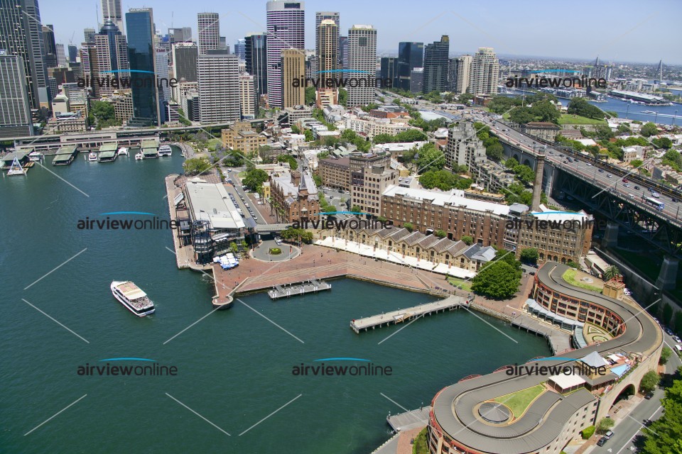 Aerial Image of The Rocks, Sydney