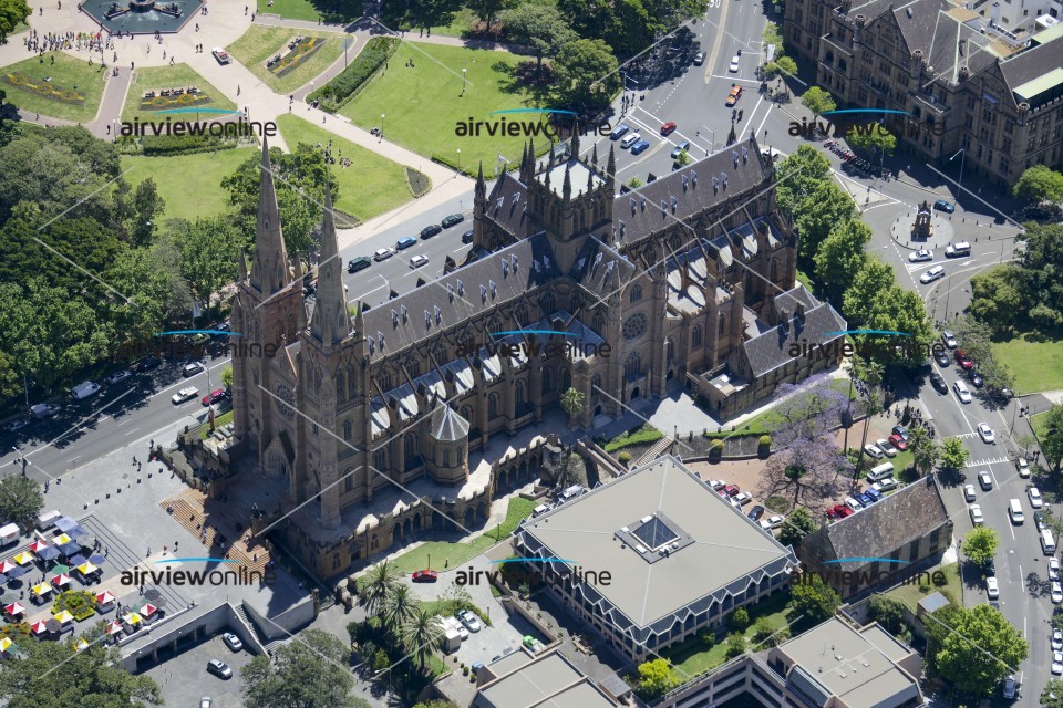Aerial Image of St Marys Cathedral