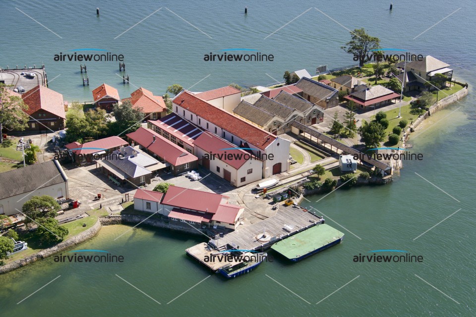 Aerial Image of Spectacle Island